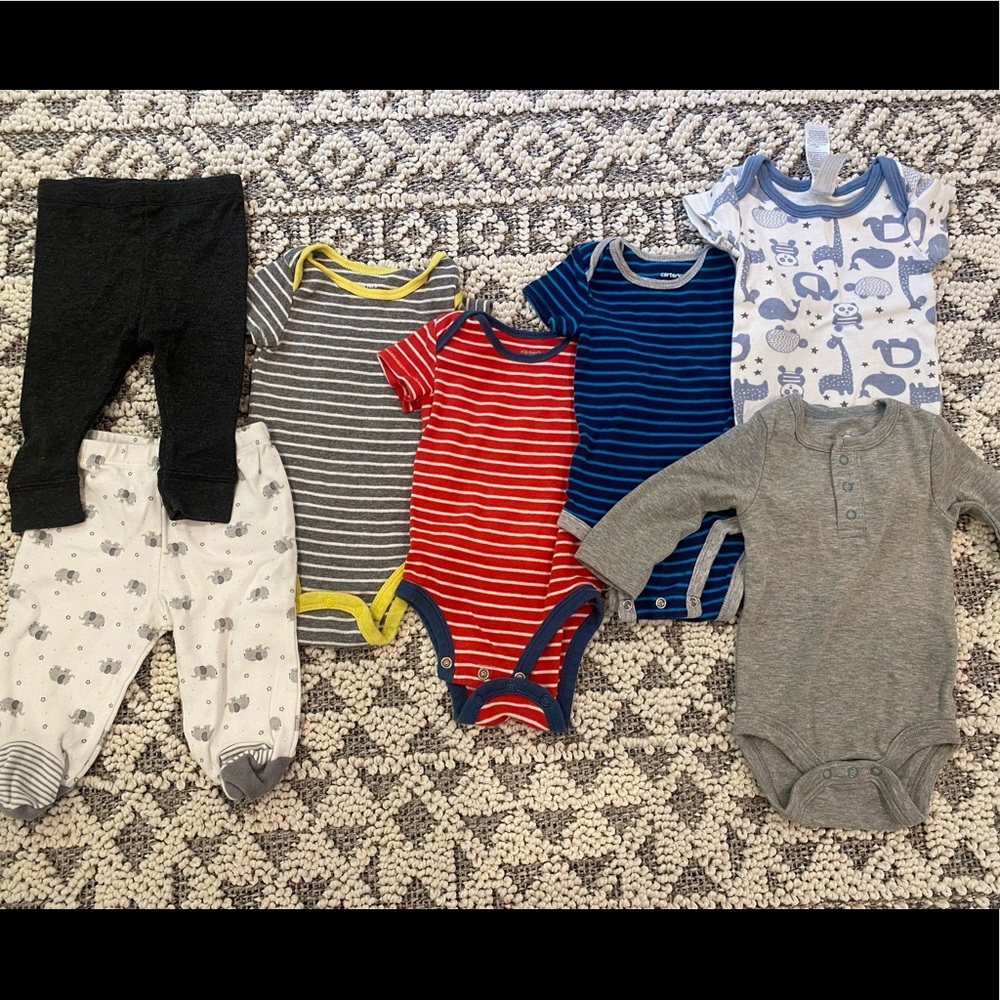 Lot of baby boy clothes 3M